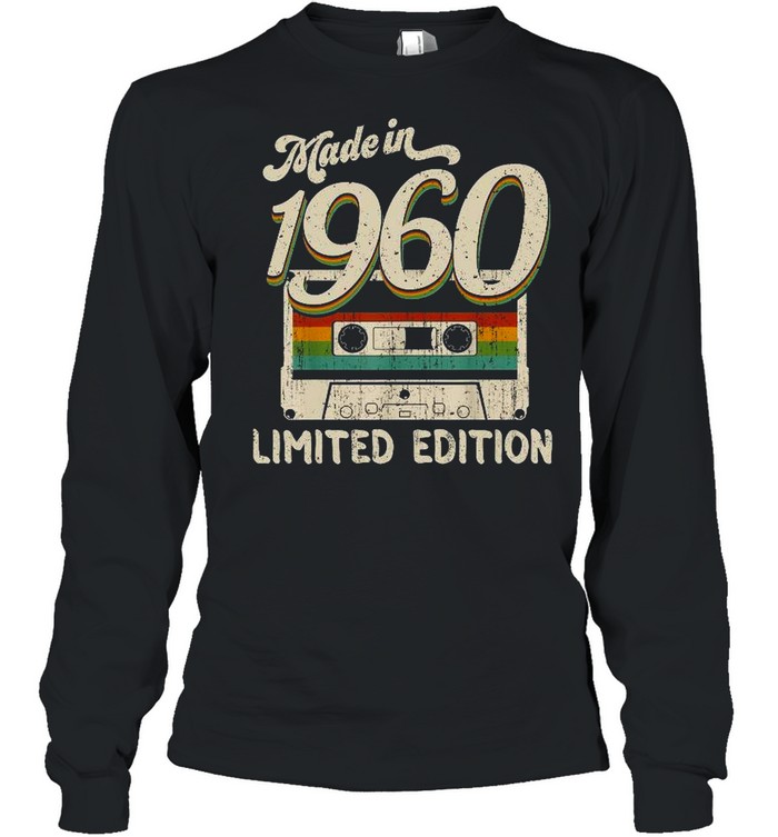 Made In 1960 Limited Edition shirt Long Sleeved T-shirt