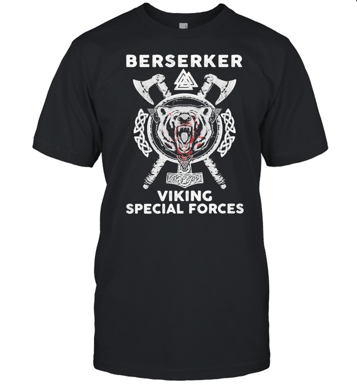 Berserker Viking Special Forces Bear shirt