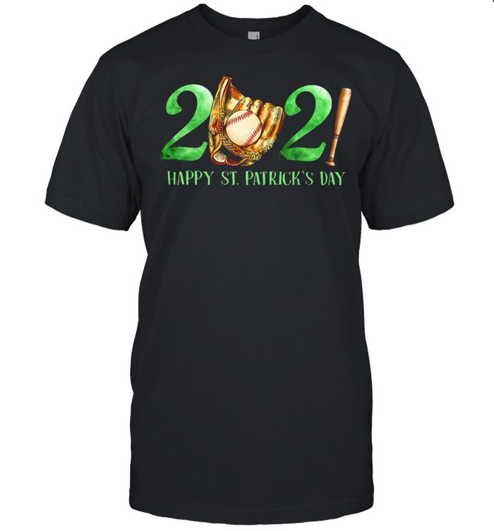 2021 Happy St Patricks Day Baseball shirt