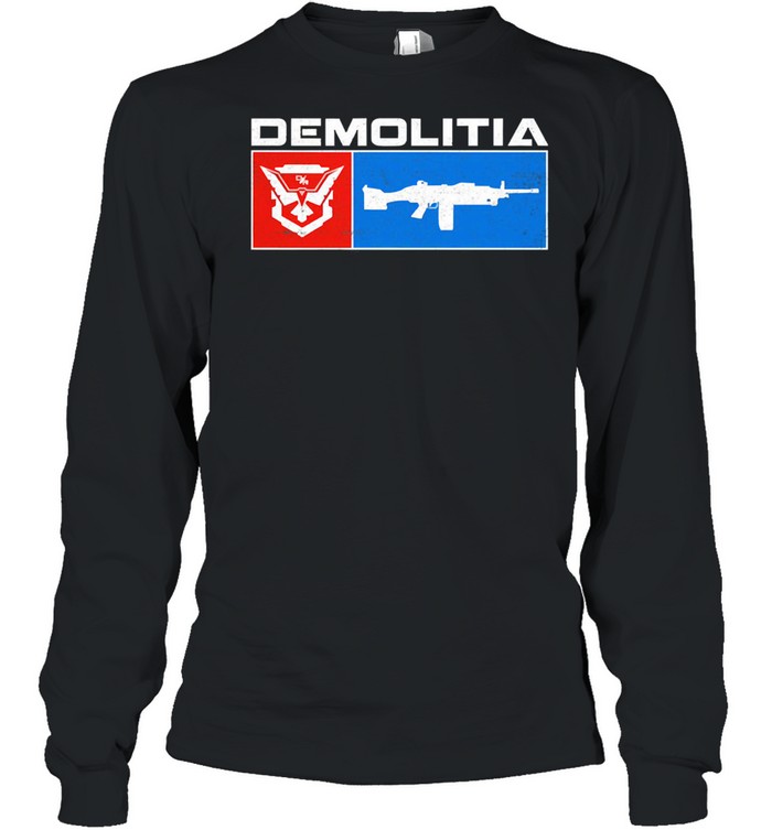Demolition ranch demo saw patriot shirt Long Sleeved T-shirt