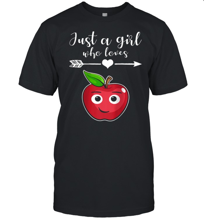 Fruit Applet Humor Girl Apple Lover Fruit Apple shirt