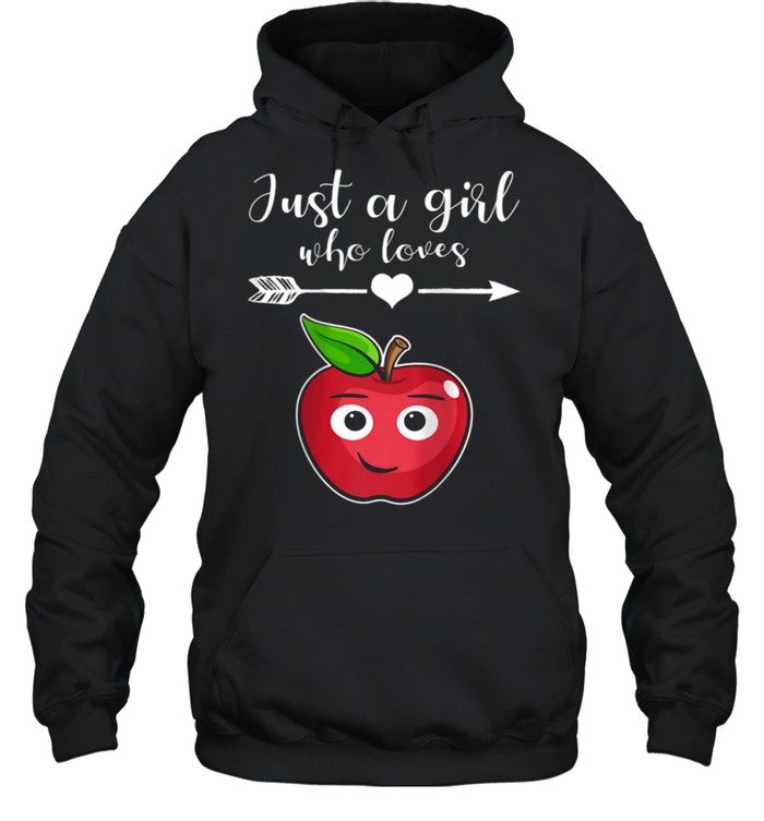 Fruit Applet Humor Girl Apple Lover Fruit Apple shirt Unisex Hoodie