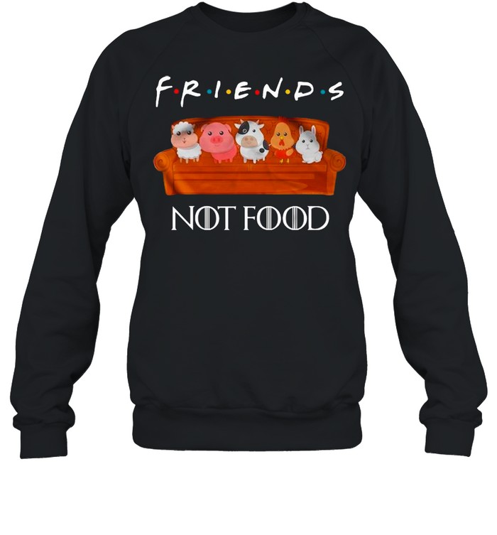 Friends Tv Show Animal Are Friends Not Food shirt - Trend T Shirt Store  Online