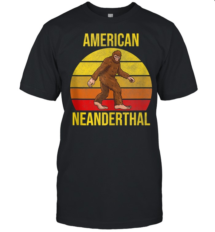 American Neanderthal Vintage Sunset shirt