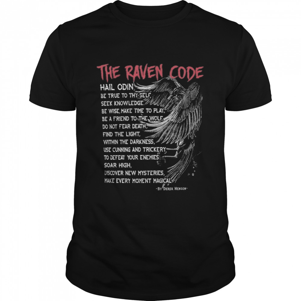 Viking The raven code shirt