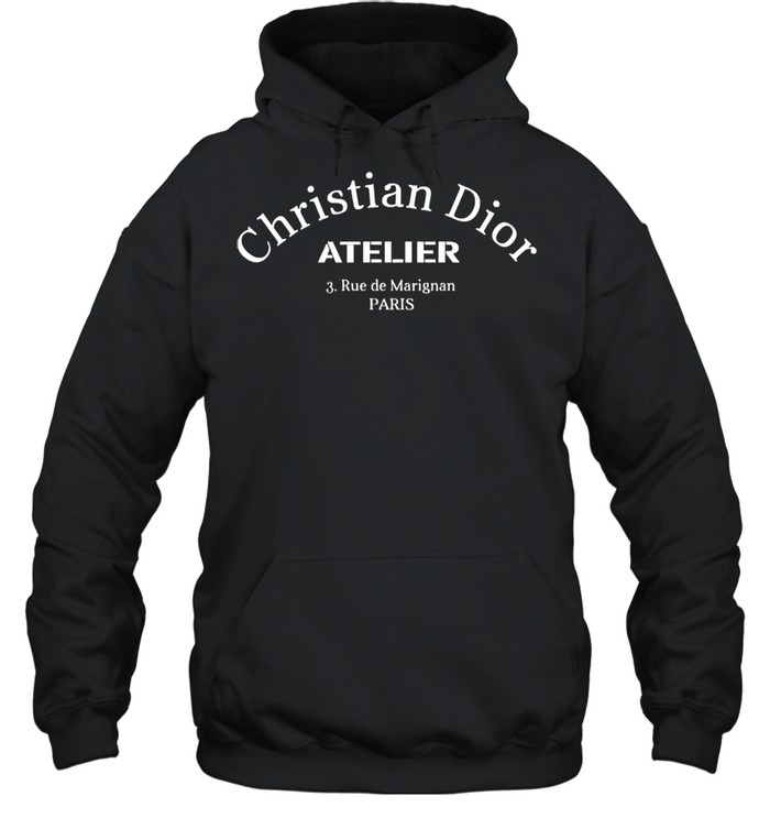 Dior Hoodie christian Atelier Black  ModeSens