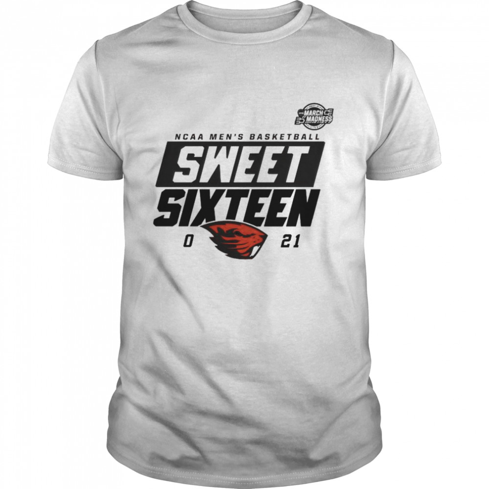 Oregon State Beavers NCAA mens basketball sweet sixteen 2021 shirt
