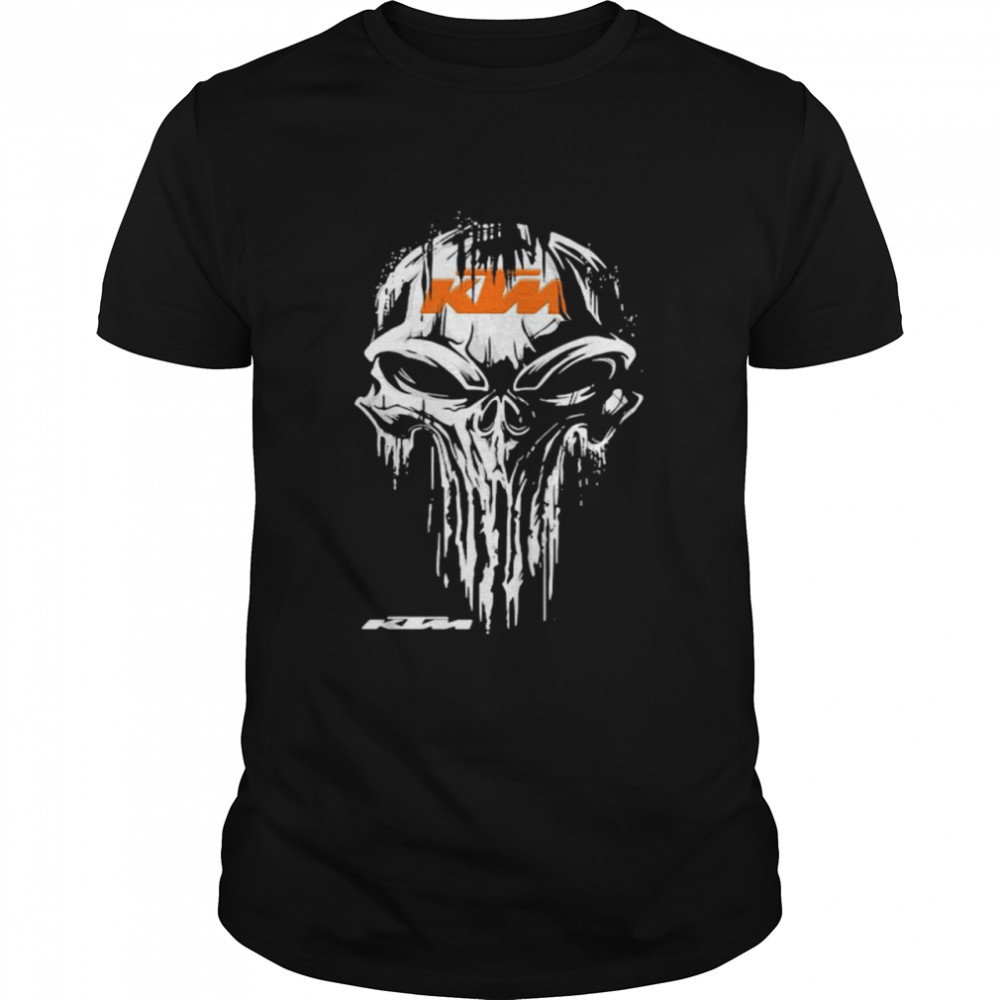 Punisher With Logo Ktm Orange Shirt
