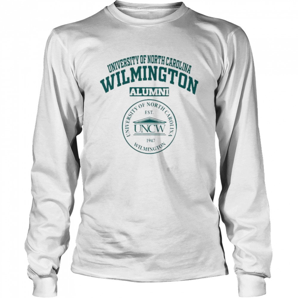 University Of North Carolina Wilmington Alumni  Long Sleeved T-shirt
