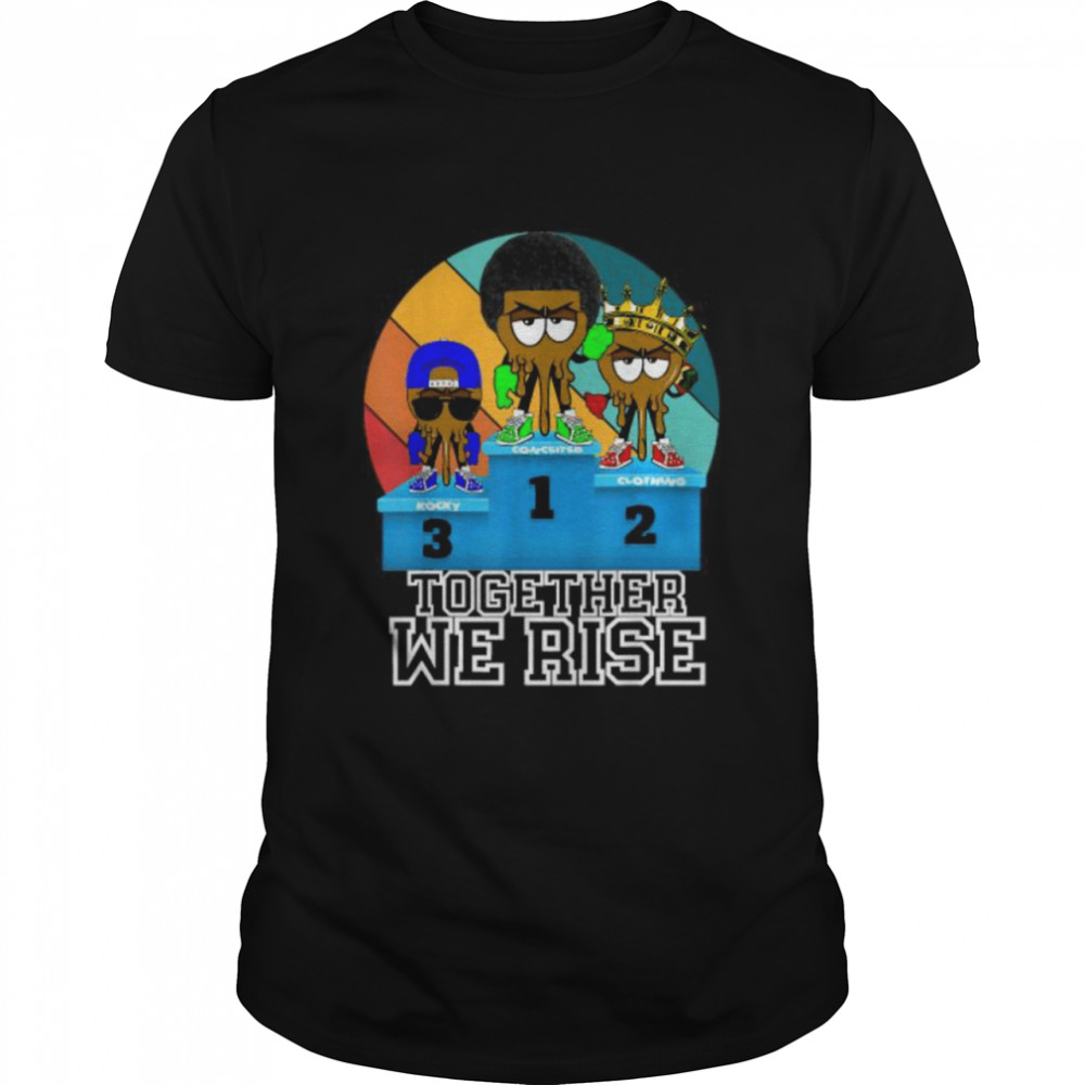 Together We Rise African American Urban Vintage Shirt