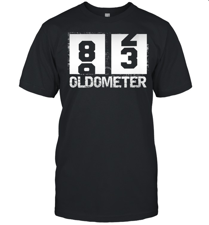 Oldometer 8283 83rd Birthday Shirt