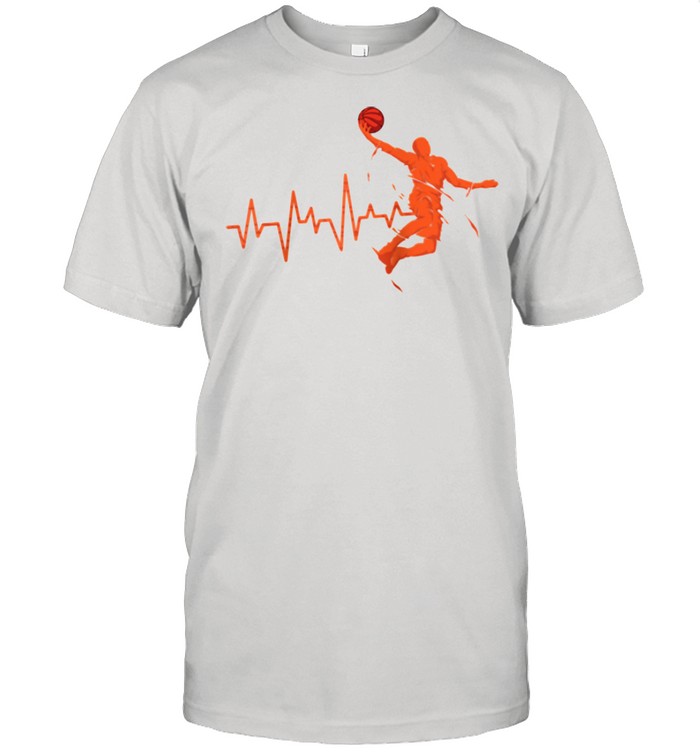 Basketball Player Streetball Sport Game Heartbeat Player shirt