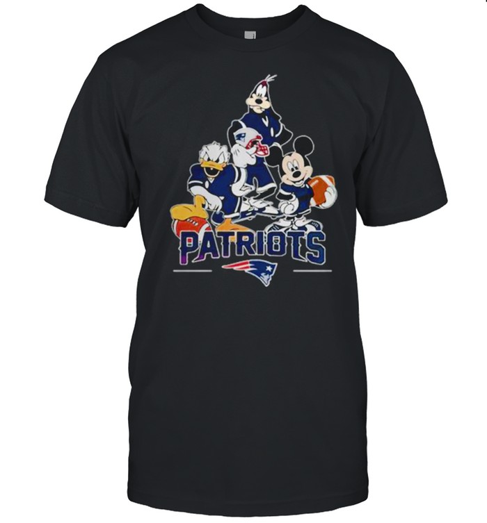 Disney Character New England Patriots t-shirt by To-Tee Clothing