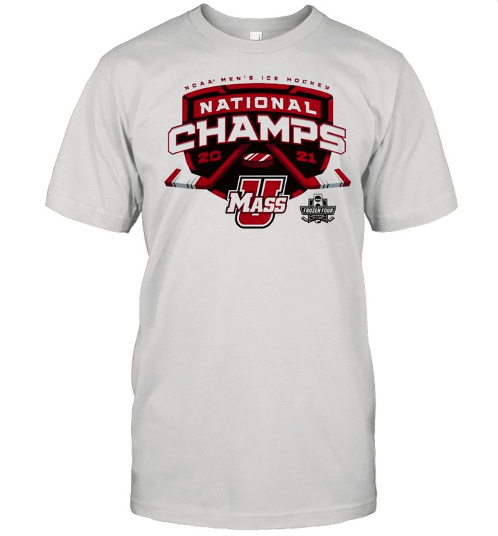 UMass Minutemen 2021 NCAA Men’s Ice Hockey National Champions shirt