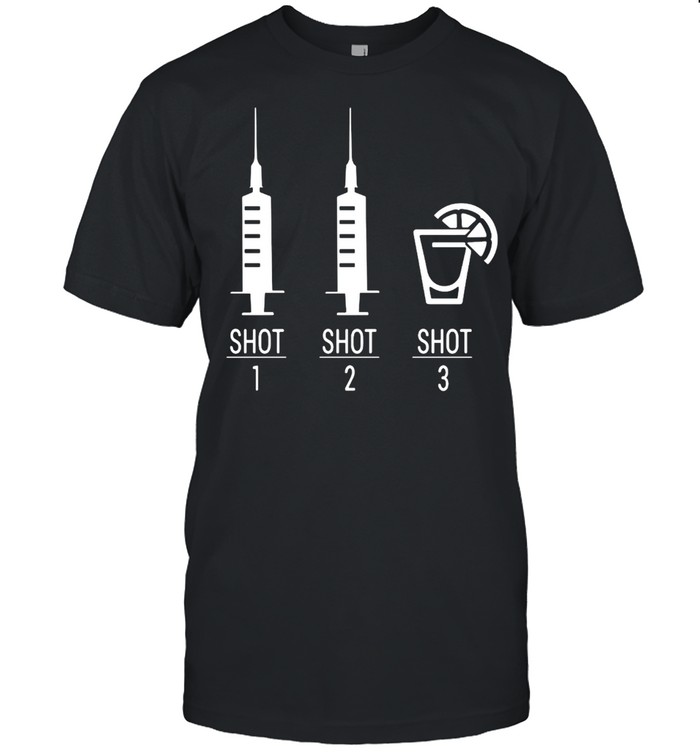 Vaccinated Shot T-shirt Classic Men's T-shirt