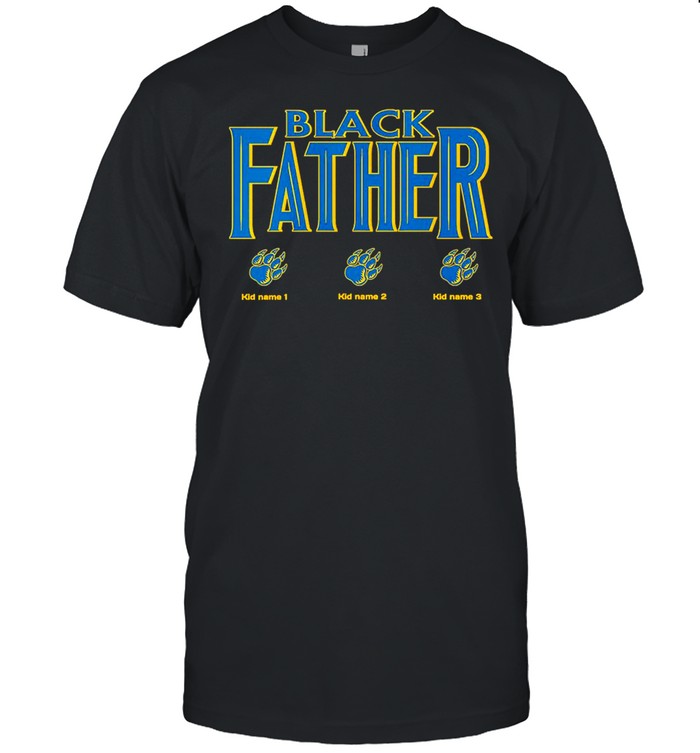 Black Father Personalized T-shirt Classic Men's T-shirt