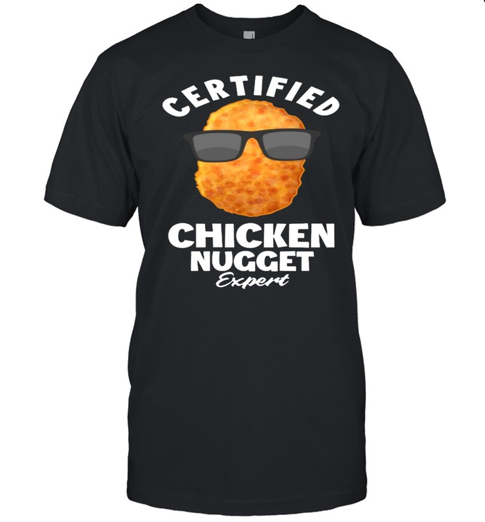 Certified Chicken Nugget Expert Sunglasses T- Classic Men's T-shirt
