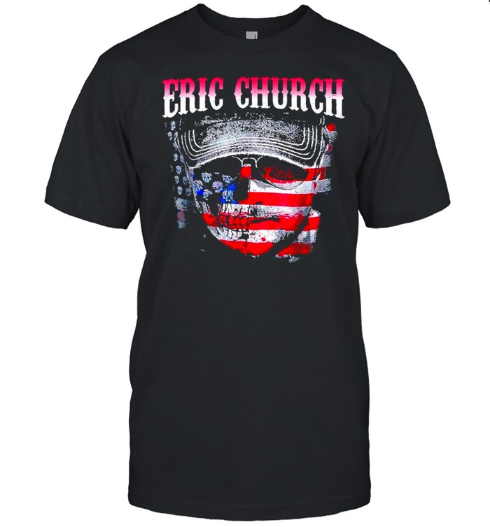 Erics Churchs music legend American flag shirt Classic Men's T-shirt