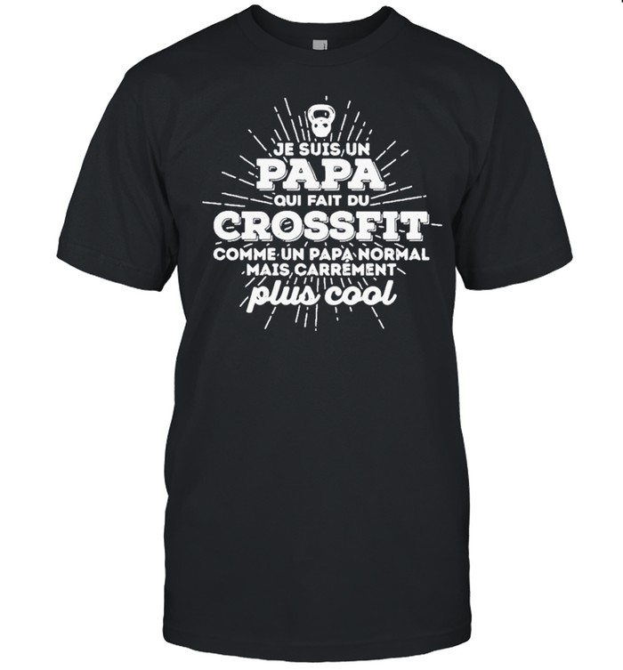 Papa crossfit plus cool shirt Classic Men's T-shirt