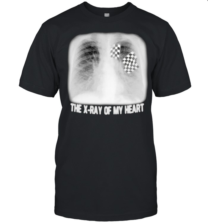The X-ray of my heart racing shirt Classic Men's T-shirt
