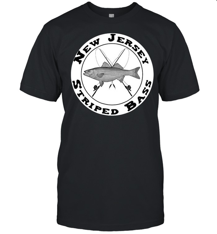 New Jersey Striped Bass Fishing Novelty  Classic Men's T-shirt