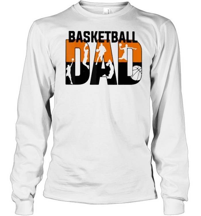 Baseketball Dad Player  Long Sleeved T-shirt