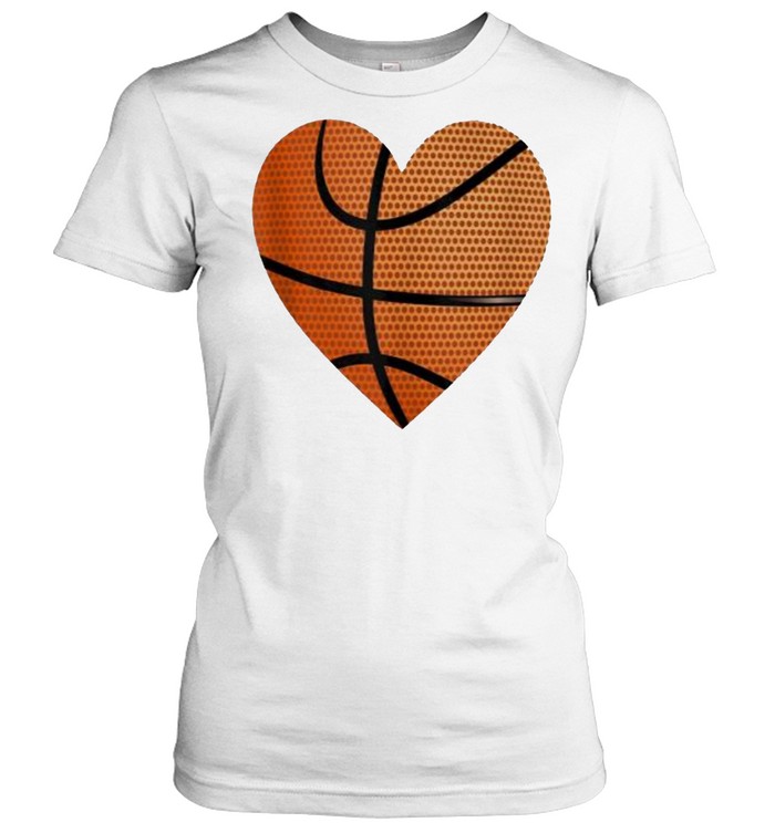 Basketball Heart  Classic Women's T-shirt