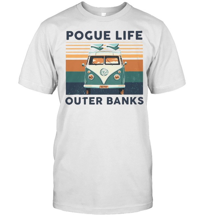 Pogue Life Outer Banks Vintage Retro  Classic Men's T-shirt