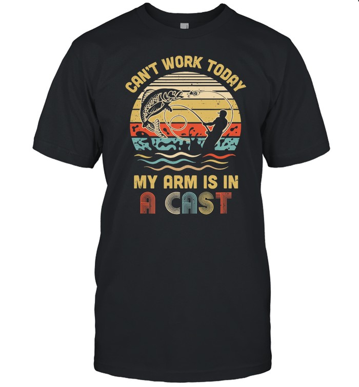 Cant work today my arm is in a Cats vintage shirt Classic Men's T-shirt