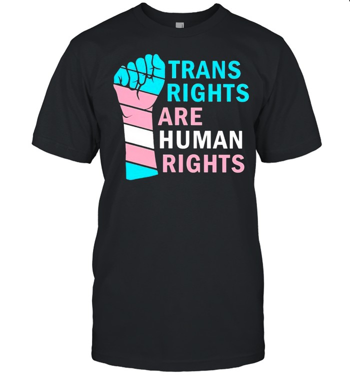 Trans rights are human rights shirt Classic Men's T-shirt