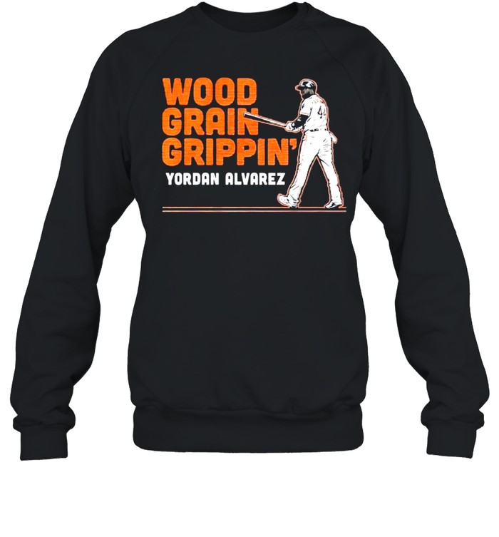 Yordan Alvarez is grippin' wood grain and you need this new shirt