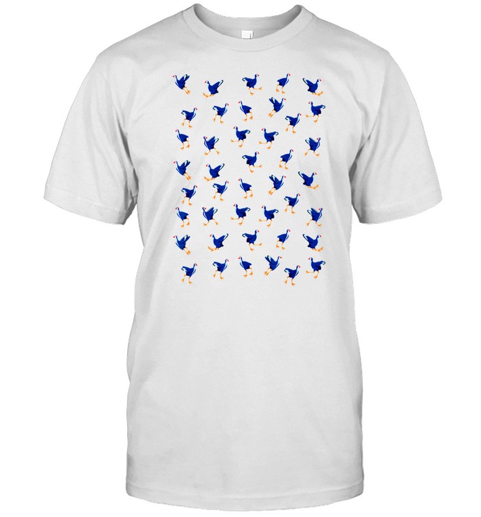Pukeko Swamp Hen Bird Pattern shirt Classic Men's T-shirt