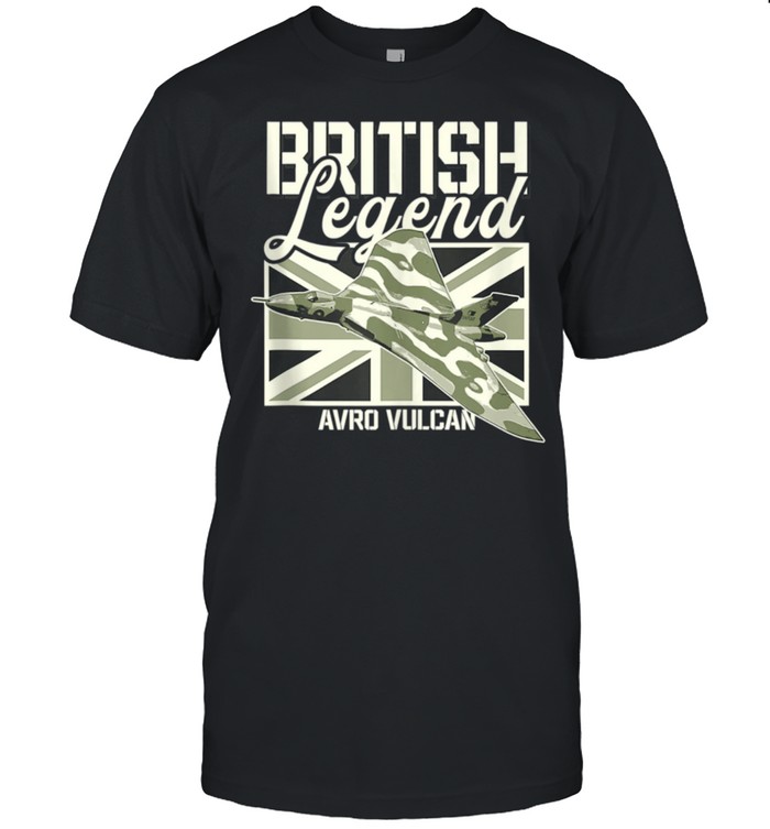 Avro Vulcan RAF Bomber Aircraft British Plane British Legend shirt Classic Men's T-shirt