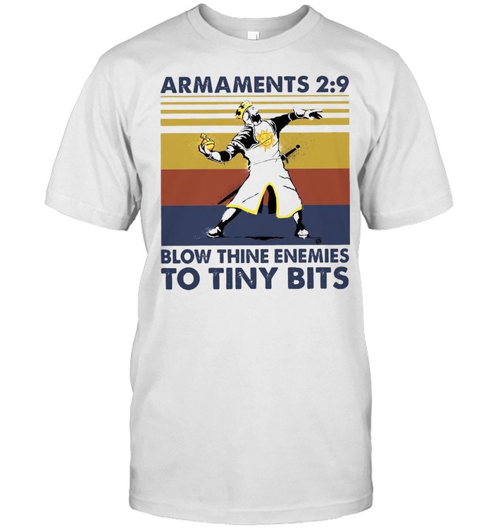 Armaments 2 9 Blow Thine Enemies To Tiny Bits Vintage Retro T-shirt Classic Men's T-shirt