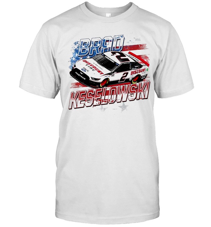 Brad Keselowski Team Penske Old Glory shirt Classic Men's T-shirt