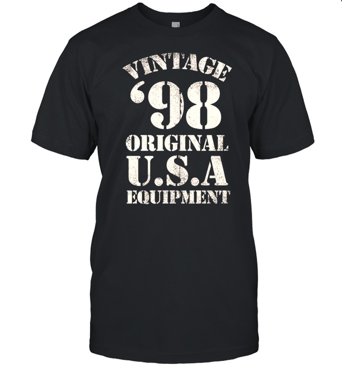Vintage 1998 Original USA Equipment, Military Style Birthday shirt Classic Men's T-shirt
