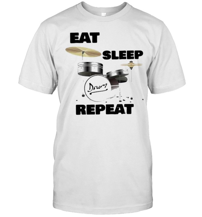 Eat Sleep Repeat Drum  Classic Men's T-shirt