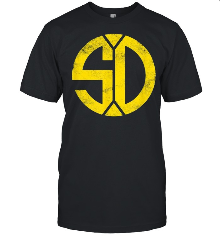 San Diego SD Monogram Game Day Padre T- Classic Men's T-shirt