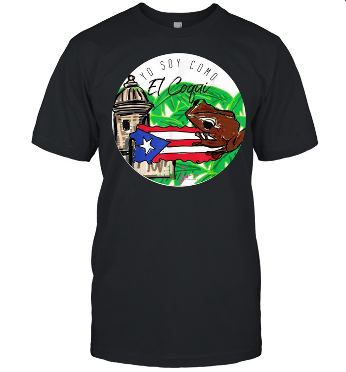 Soy como el Coqui Boricua Puerto Rico Izis la Enfermera shirt Classic Men's T-shirt