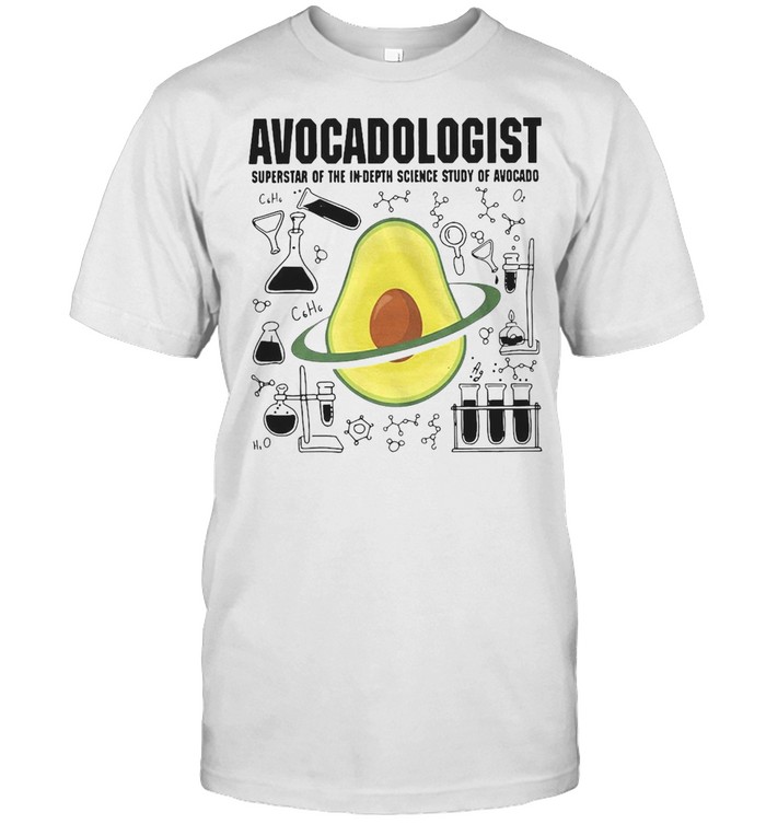 Avocadologist Superstar Of The In Depth Science Study Of Avocado T-shirt Classic Men's T-shirt