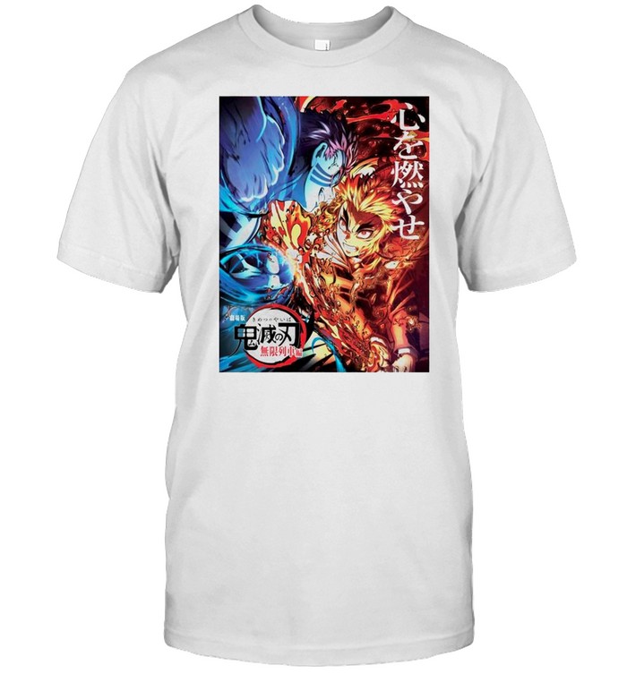Demon Slayer Kyojuro Rengoku Vs Akaza shirt Classic Men's T-shirt