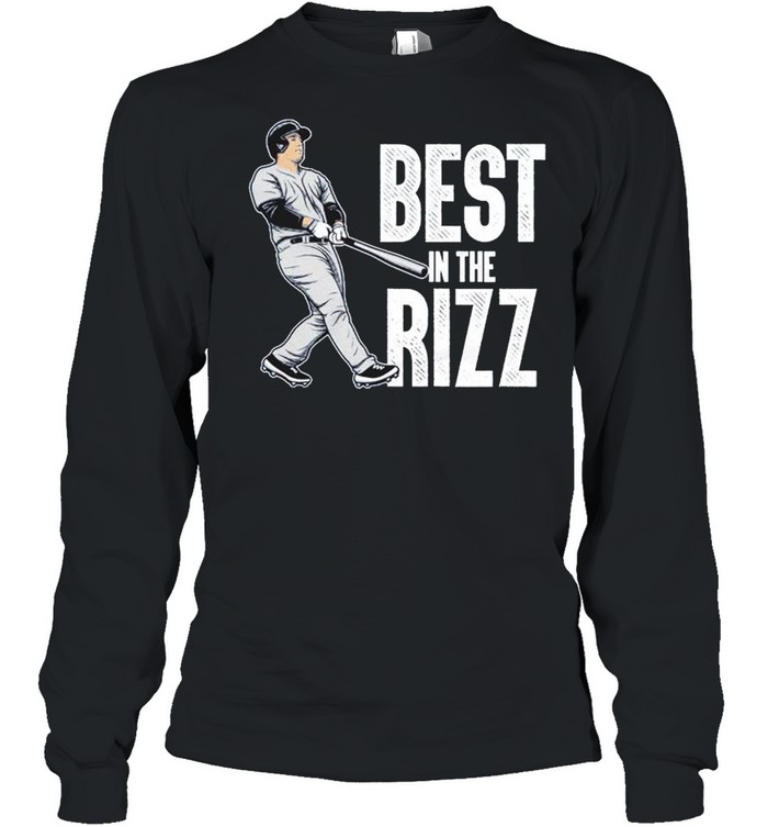 Anthony Rizzo best in the rizz shirt Long Sleeved T-shirt