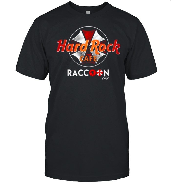 Hard Rock Cafe Rock Raccoon City shirt Classic Men's T-shirt