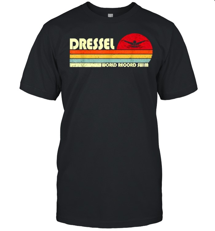 Vintage Dressel US Swimming Team World Record Swim 2021 T- Classic Men's T-shirt