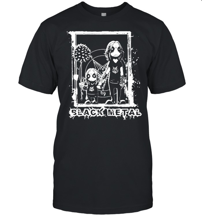 Nice black metal jack skellington shirt Classic Men's T-shirt