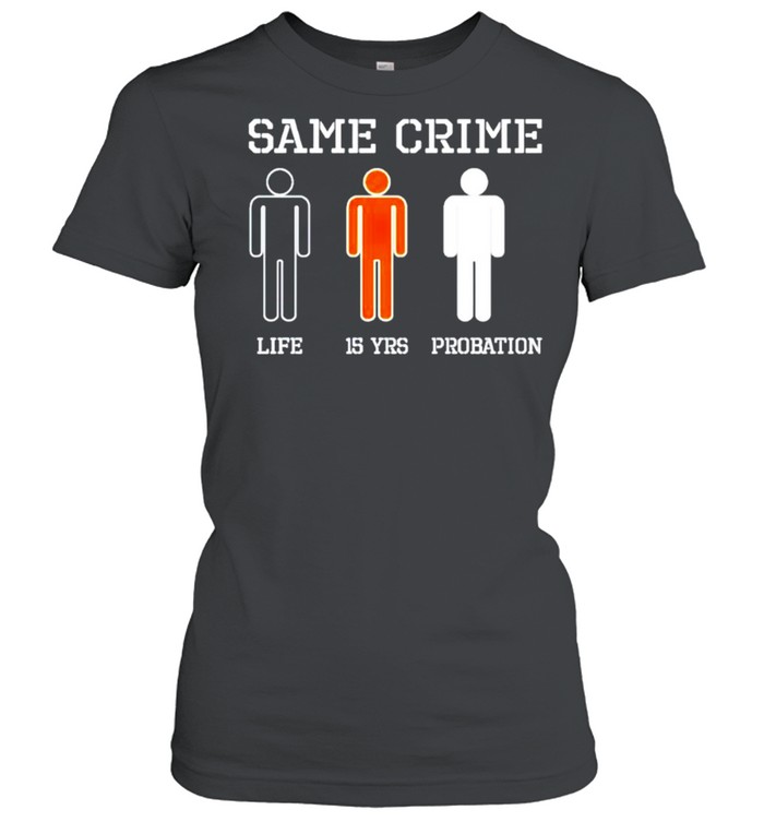 Same crime life 15 years probation shirt Classic Women's T-shirt