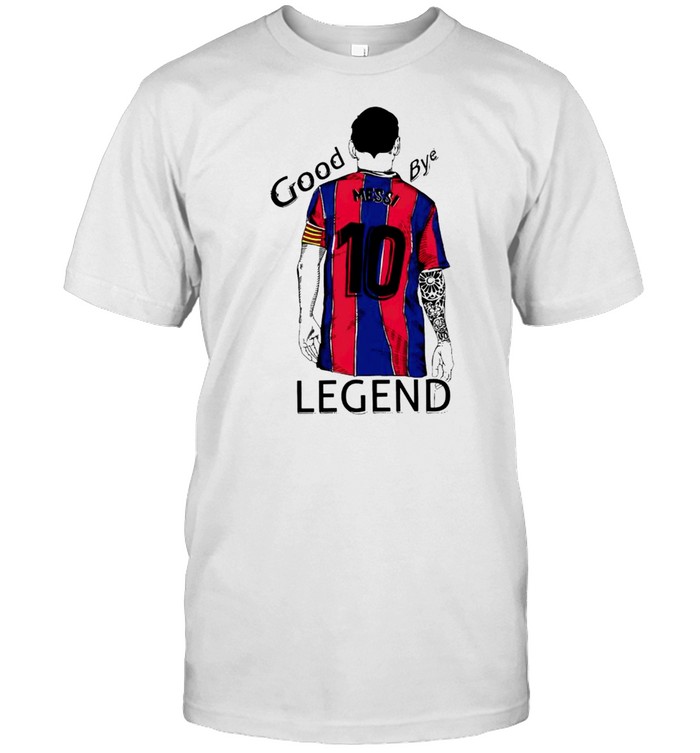Barca goodbye Messi legend shirt Classic Men's T-shirt