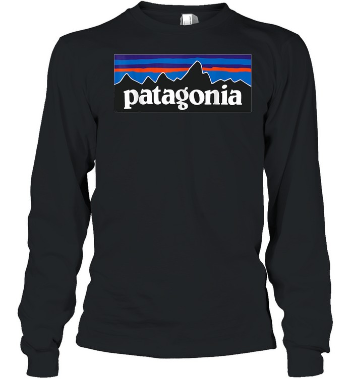Patagonia Flag Mountain shirt Long Sleeved T-shirt
