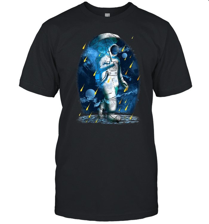 Astronaut Funny Spaceman Meteor Shower Galaxy T-shirt Classic Men's T-shirt