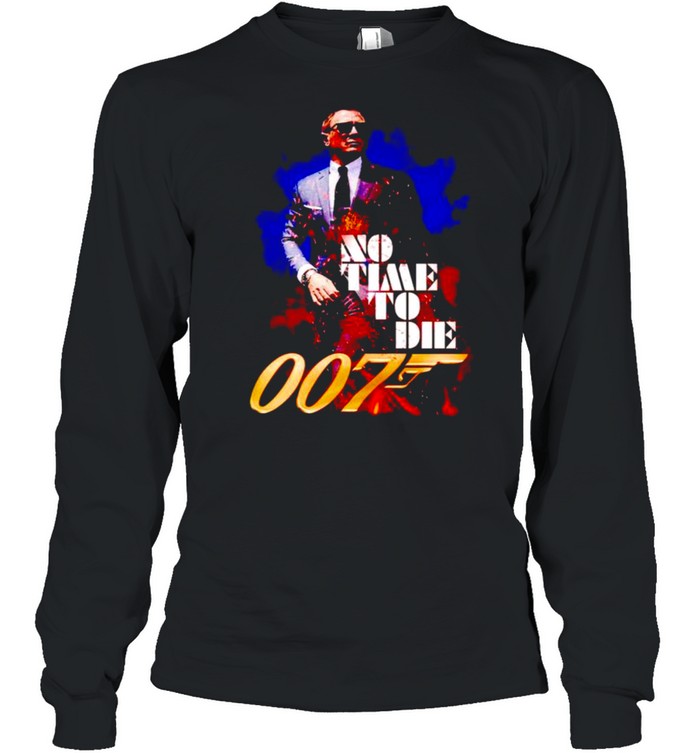 007 no time to die shirt Long Sleeved T-shirt